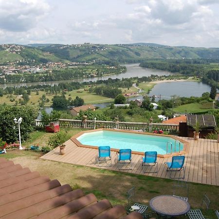 Villa Panoramique Saint-Clair-du-Rhone Buitenkant foto
