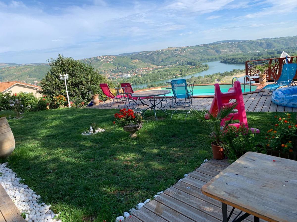 Villa Panoramique Saint-Clair-du-Rhone Buitenkant foto